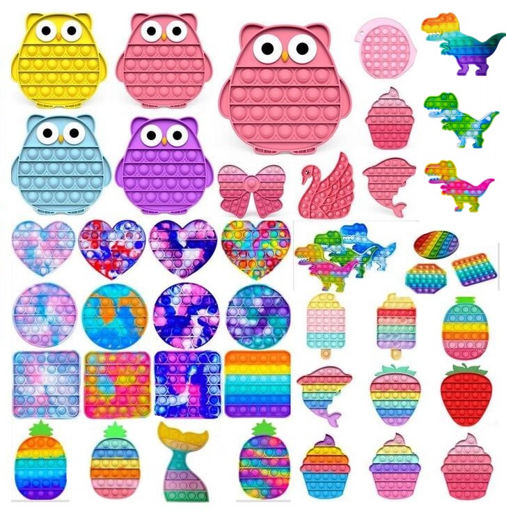 Tie die Rainbow Push Fidget Toy Sensory Push Bubble Fidget Sensory Autism Special Needs Anxiety Stress Reliever for Office Workers
Tie die Rainbow Push Fidget Toy Sensory Push Bubble Fidget Sensory Autism Special Needs Anxiety Stress Reliever for Office Workers