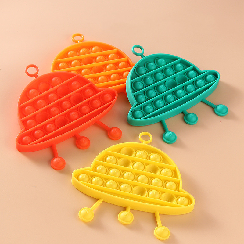 Push its Pops Fidget Decompression Toys Solid Color Alien-shaped Popper Bubble Fingertip Sensory Toy for Children Gifts
Push its Pops Fidget Decompression Toys Solid Color Alien-shaped Popper Bubble Fingertip Sensory Toy for Children Gifts