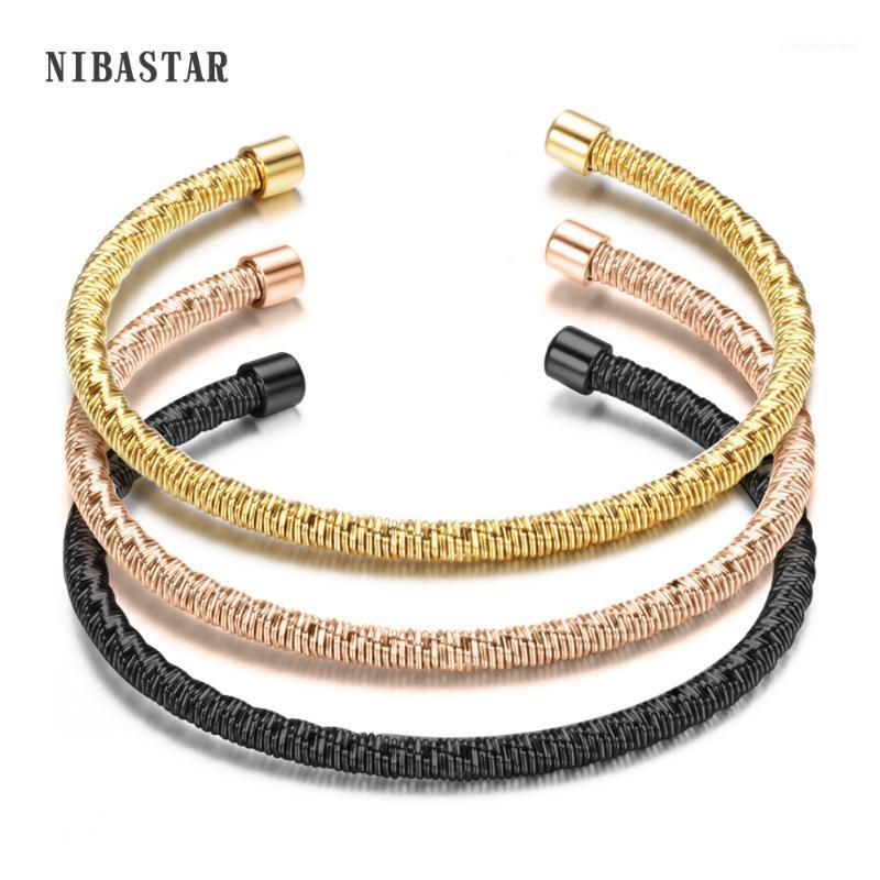 Trendy Bangle Gift Wholesale Jewelry Gold/Rose Gold/Black Plated Open Bracelets Bangles For Women Wedding
Trendy Bangle Gift Wholesale Jewelry Gold/Rose Gold/Black Plated Open Bracelets Bangles For Women Wedding