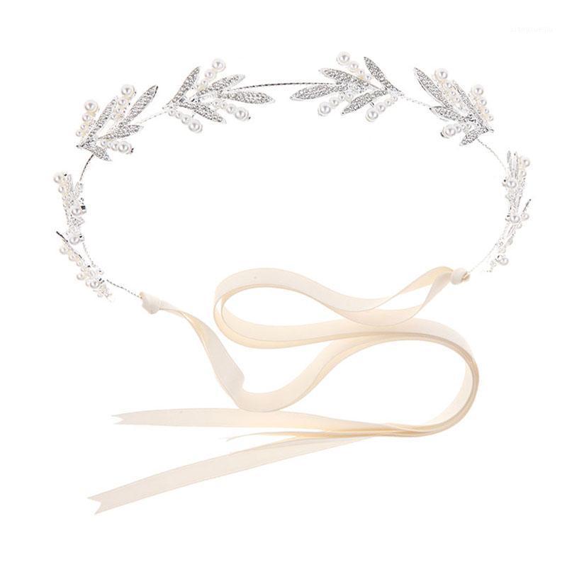 Hair Clips & Barrettes Bridal Faux Pearl Ribbon Headband Wedding Accessories Garland MAEA99, Golden;silver
Hair Clips & Barrettes Bridal Faux Pearl Ribbon Headband Wedding Accessories Garland MAEA99, Golden;silver