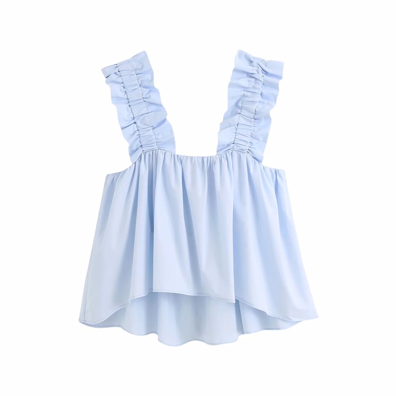 fashion women tank tops summer red and white girls top sweet cotton casual female shirt sexy ladies short blouse 210430