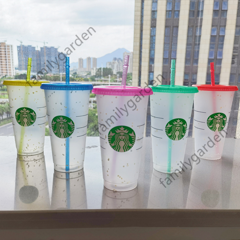 Starbucks Mermaid Goddess 24oz/710ml Plastic Cold Drink Mugs Tumbler Gift Lid Reusable Snowflake Color Changing Cups Party Gifts Free DHL, Write color after purchase
Starbucks Mermaid Goddess 24oz/710ml Plastic Cold Drink Mugs Tumbler Gift Lid Reusable Snowflake Color Changing Cups Party Gifts Free DHL, Write color after purchase