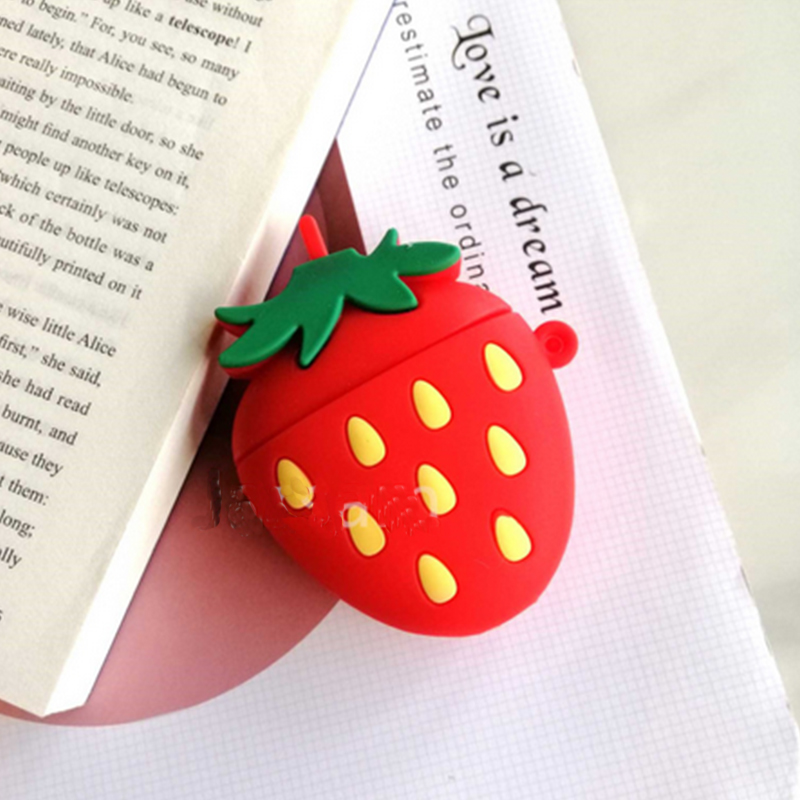 Headphone accessories 3D cute lovely cartoon fruit animal cases for airpods case airpod 2 3 pro earphone charger box protect168304