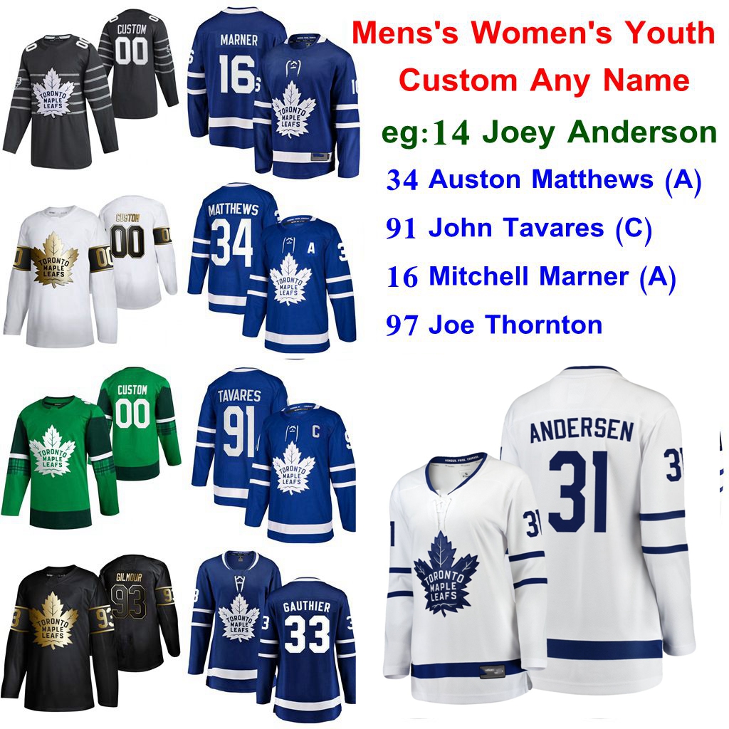 Toronto Maple Leafs Hockey Jerseys 31 Frederik Andersen Jersey 30 Michael Hutchinson 35 Veini Vehvilainen 60 Joseph Woll 36 Jack Campbell Cu, Black;red
Toronto Maple Leafs Hockey Jerseys 31 Frederik Andersen Jersey 30 Michael Hutchinson 35 Veini Vehvilainen 60 Joseph Woll 36 Jack Campbell Cu, Black;red