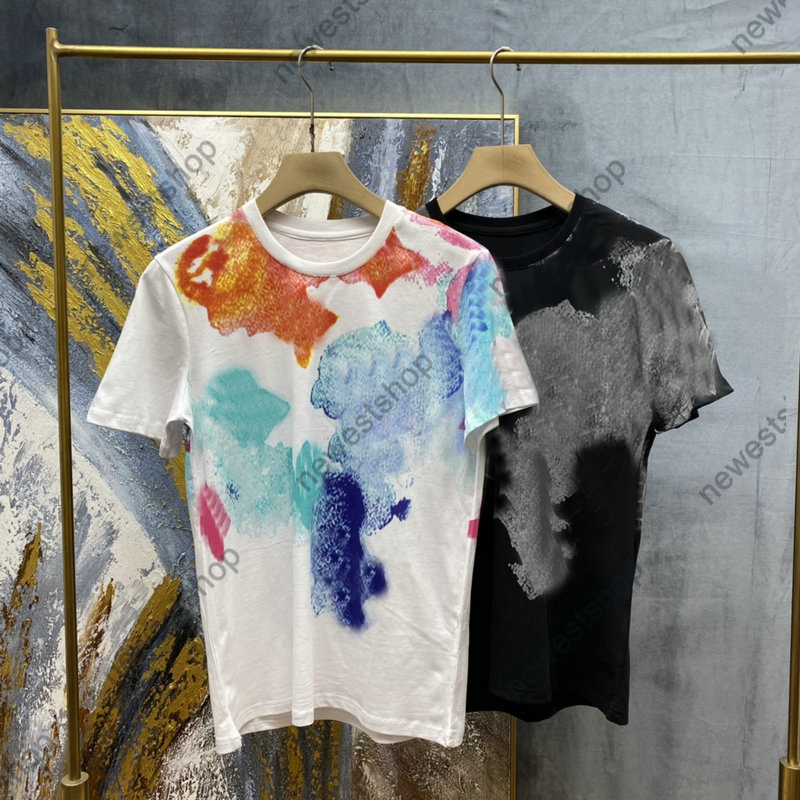 2021 Europe luxury mens color letter Print tshirt summer womens Short Sleeves Whole body printing t shirts Casaul Designer T-Shirt cotton tee, White;black
2021 Europe luxury mens color letter Print tshirt summer womens Short Sleeves Whole body printing t shirts Casaul Designer T-Shirt cotton tee, White;black