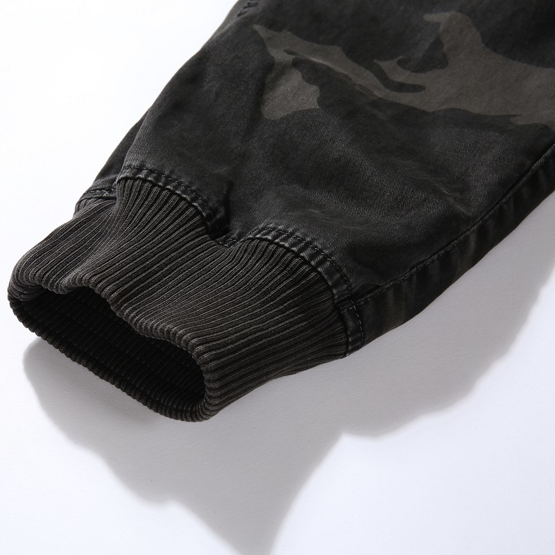 Mens Tight Leg Pencil Pants Camouflage Trousers Fashion Camo Joggers Skinny Leg Sweatpants Male Elastic Waist Cargo Pants 36 38 210518