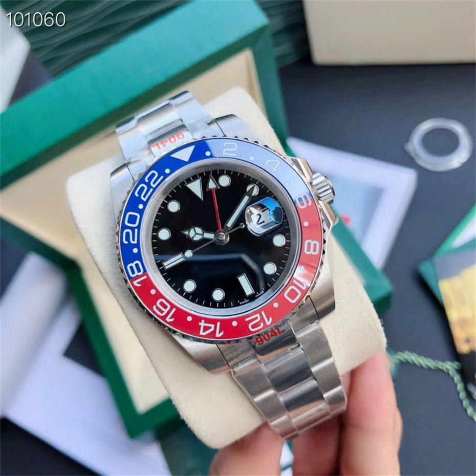11 style top quality men's watches GMT 126710 126719 mechanical watch 2813 movement ceramic ring 904L fashion luxury brand waterproof watch
11 style top quality men's watches GMT 126710 126719 mechanical watch 2813 movement ceramic ring 904L fashion luxury brand waterproof watch