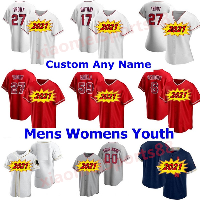 Men Women Youth 27 Mike Trout 17 Shohei Ohtani Jersey Anthony Rendon Baseball Jo Adell Jared Angels Walsh David Fletcher Jack Mayfield Phil Gosselin Jose Rojas, As shown in illustration
Men Women Youth 27 Mike Trout 17 Shohei Ohtani Jersey Anthony Rendon Baseball Jo Adell Jared Angels Walsh David Fletcher Jack Mayfield Phil Gosselin Jose Rojas, As shown in illustration
