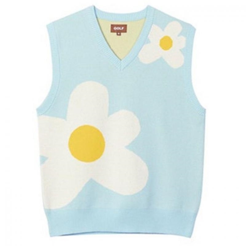 Luxury Golf Flower Le Fleur Tyler The Creator Men Sweater Vests Knit Casual Sweaters Vest Sleeveless High Drake 220120
Luxury Golf Flower Le Fleur Tyler The Creator Men Sweater Vests Knit Casual Sweaters Vest Sleeveless High Drake 220120