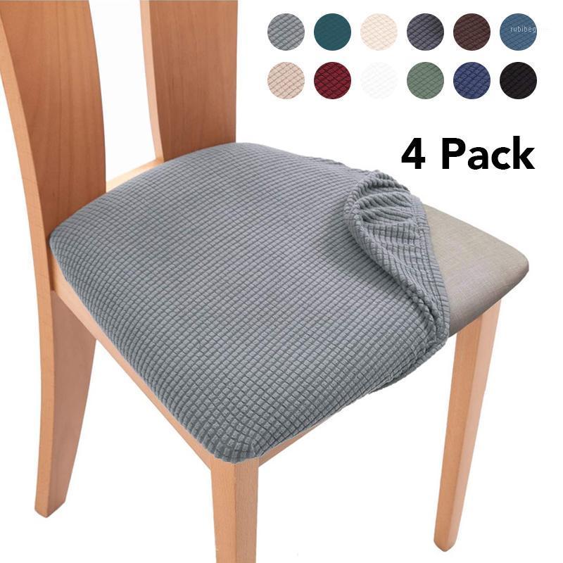 4Pcs Removable Washable Elastic Chair Seat Cover El Wedding Dust Proof Solid Color Dining Slipcover Covers
4Pcs Removable Washable Elastic Chair Seat Cover El Wedding Dust Proof Solid Color Dining Slipcover Covers