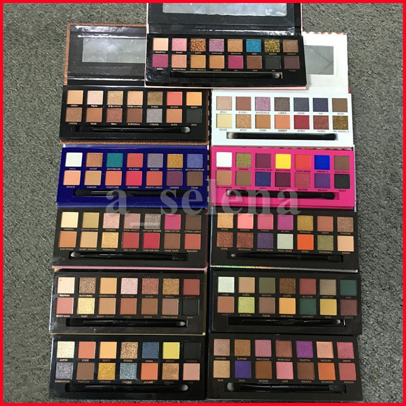 Multi Color Shadows 14 Colors Eyeshadow Palette with Brush Soft Mordern Stripe Rose Gold Eye Shadow Powder Palettes 11 Styles
Multi Color Shadows 14 Colors Eyeshadow Palette with Brush Soft Mordern Stripe Rose Gold Eye Shadow Powder Palettes 11 Styles