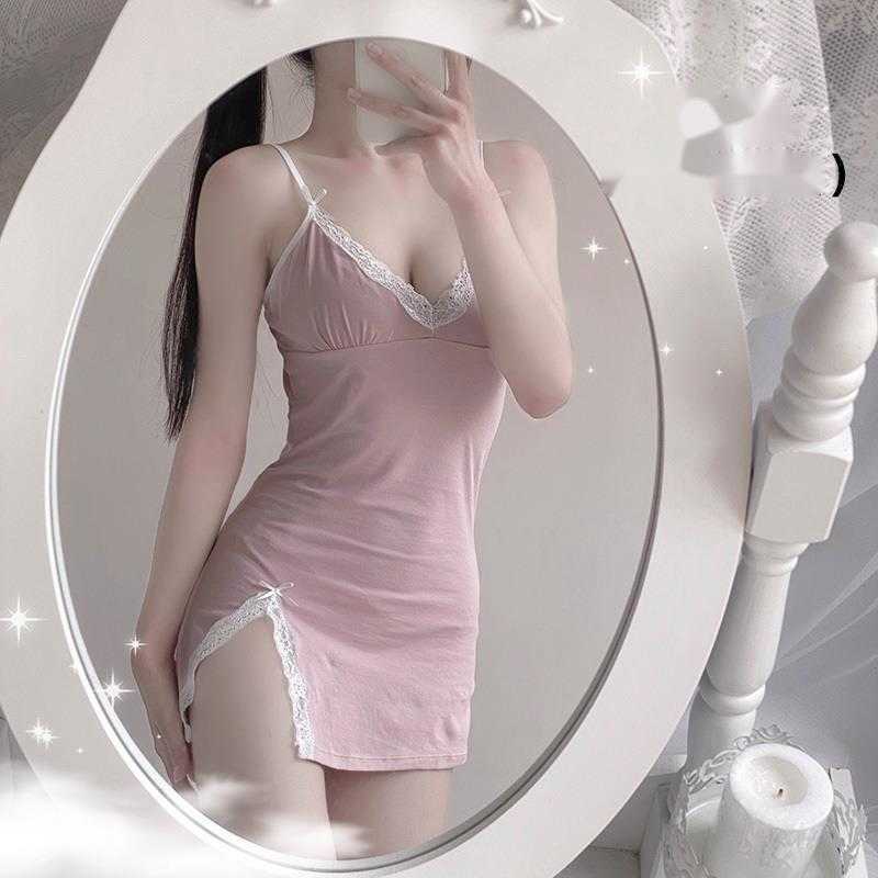 WOMENGAGA Summer Tops Cotton Tank Nightdress Cute Lace Mehs Sexy Women Mini Dress Dresses Girl Female Bow pink A88X 210603, Red
WOMENGAGA Summer Tops Cotton Tank Nightdress Cute Lace Mehs Sexy Women Mini Dress Dresses Girl Female Bow pink A88X 210603, Red
