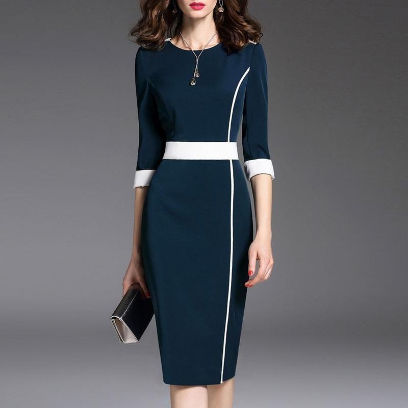 Casual Dresses 2021 Women' Bodycon Dress Fashion European Station Hip Slim Women, Dark blue
Casual Dresses 2021 Women' Bodycon Dress Fashion European Station Hip Slim Women, Dark blue
