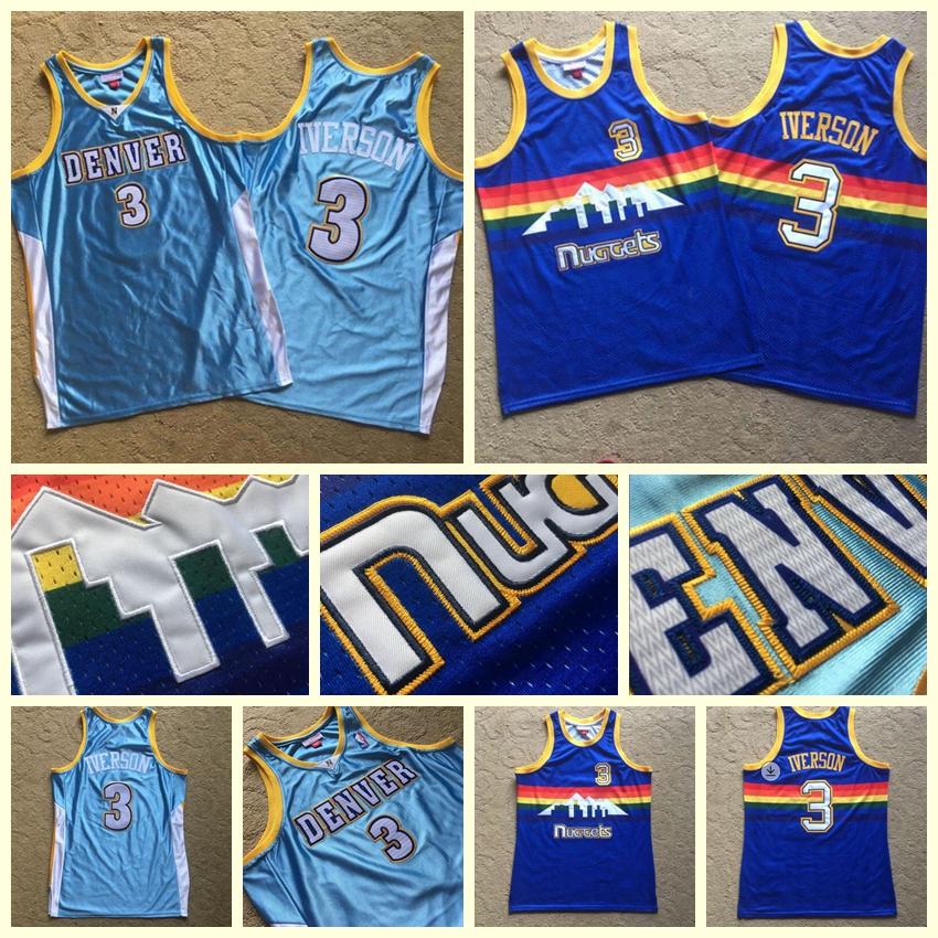Basketball Jersey Denver' Nuggets' Allen Iverson James Closely Embroidered, Mitchell NESS JERSEYS
Basketball Jersey Denver' Nuggets' Allen Iverson James Closely Embroidered, Mitchell NESS JERSEYS