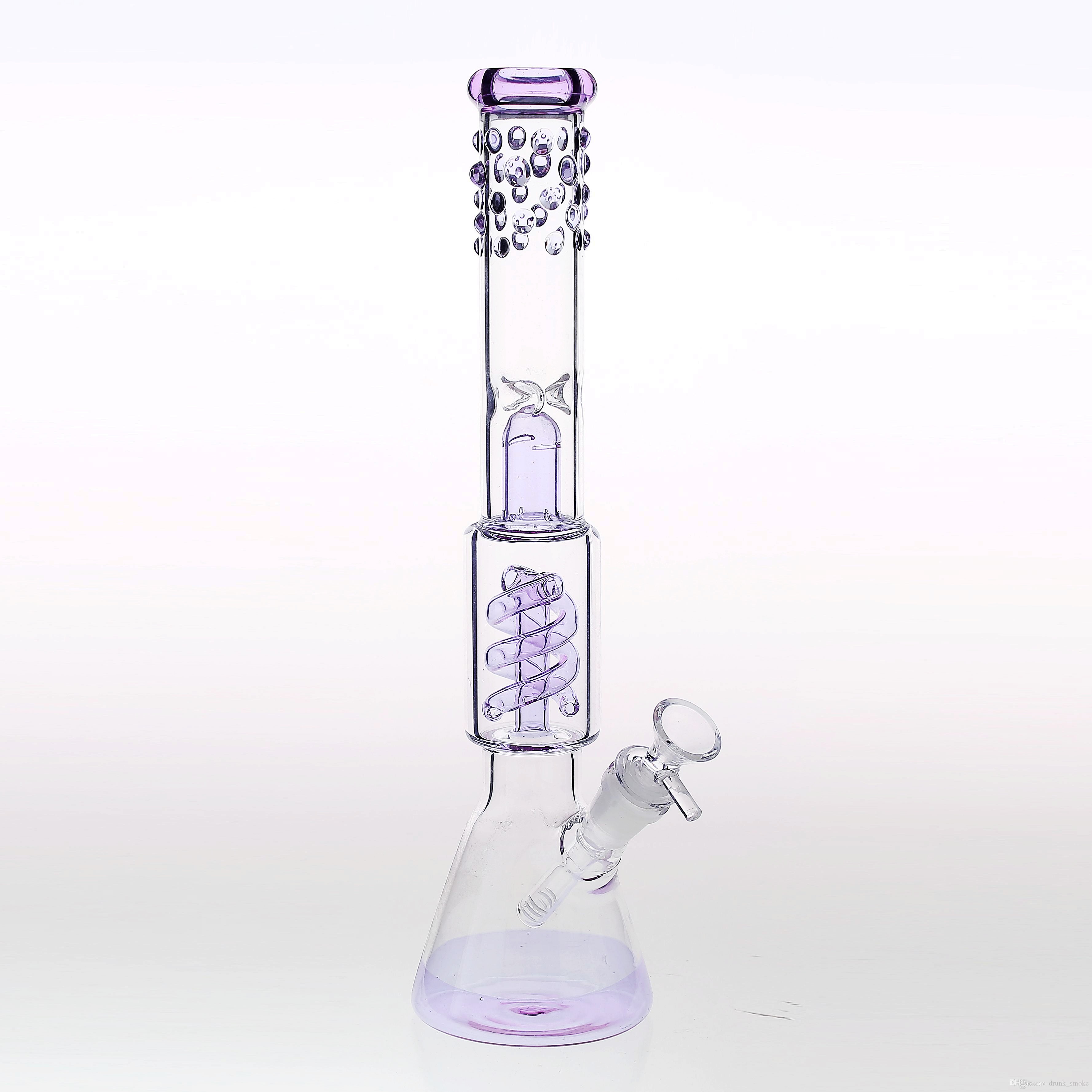 Purple Bongs In Stock 15'' Tall Glass Bongs Downstem Bowl Joint 14.4mm Bong Water Pipes Perc Heady Dead Recycle Oil Rigs Water Pip
Purple Bongs In Stock 15'' Tall Glass Bongs Downstem Bowl Joint 14.4mm Bong Water Pipes Perc Heady Dead Recycle Oil Rigs Water Pip