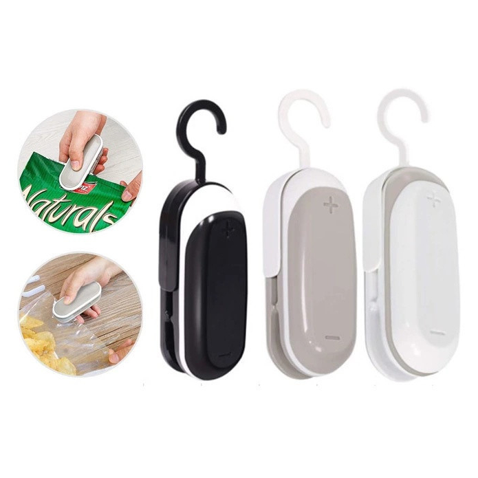 Handheld Portable Mini Sealing Machine Snack Food Storage Bag Clips Fresh-keeping Plastic Bags Seal Household Heat Sealer
Handheld Portable Mini Sealing Machine Snack Food Storage Bag Clips Fresh-keeping Plastic Bags Seal Household Heat Sealer