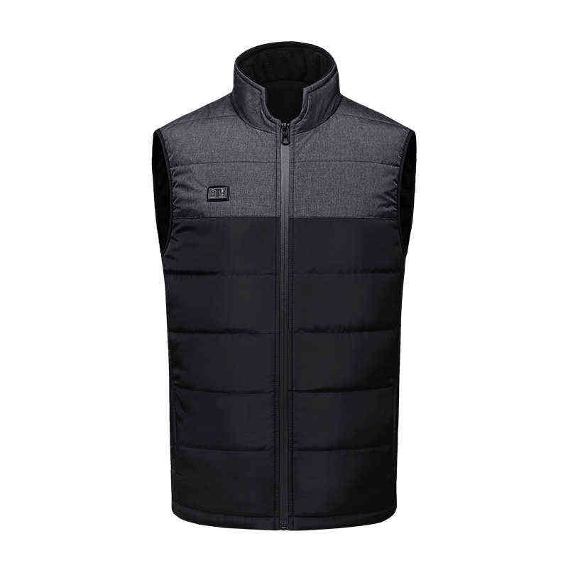 11 Heated Vest Jacket Fashion Men women Coat Clothes Intelligent Electric Heating Thermal Warm Clothes Winter Heated Vest 211111