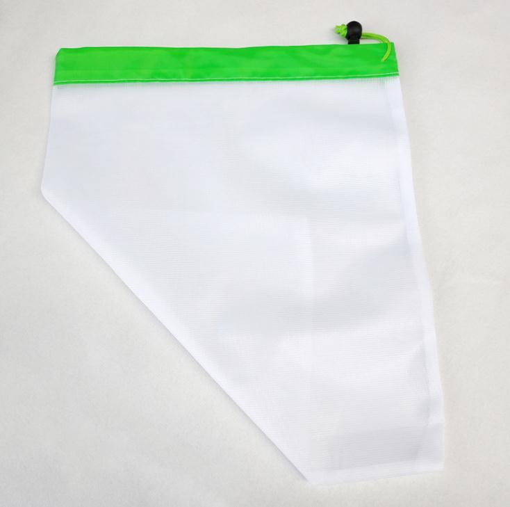 50sets Reusable Mesh Produce Bags Washable Eco Friendly Bag For Grocery Shopping Storage Fruit Vegetable Toys Sundries Wholesale