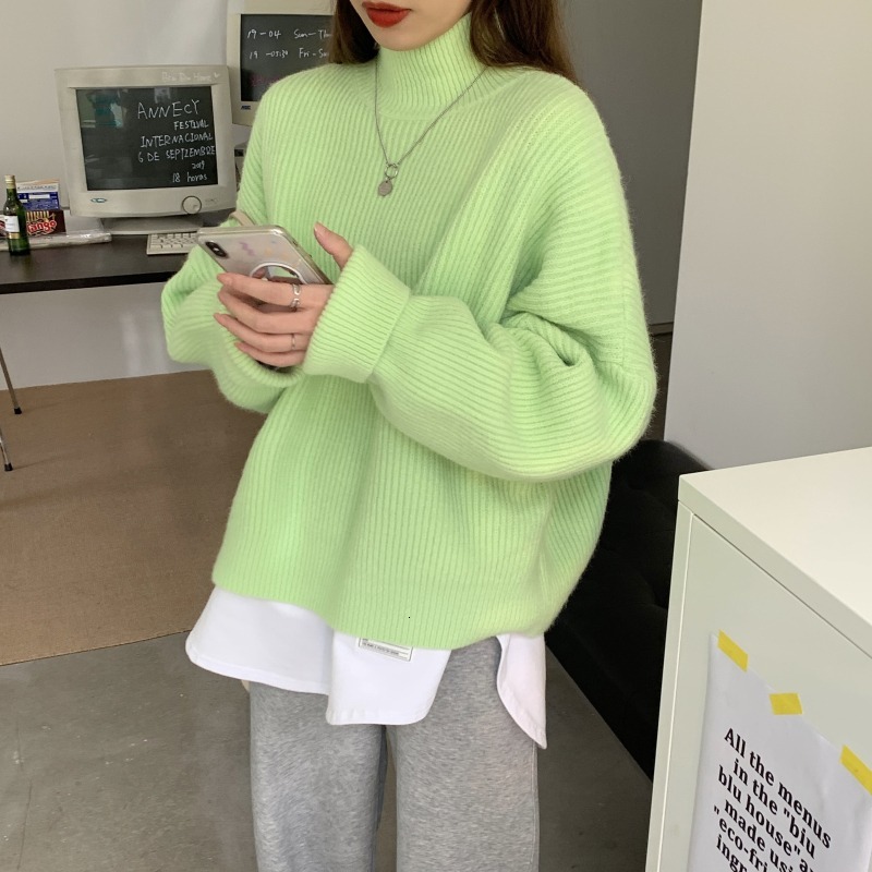 Women's Sweaters Loose sweter with turtleneck, solid knitted long sleeve for women, spring clothes T0XY, 1# shoe box
Women's Sweaters Loose sweter with turtleneck, solid knitted long sleeve for women, spring clothes T0XY, 1# shoe box