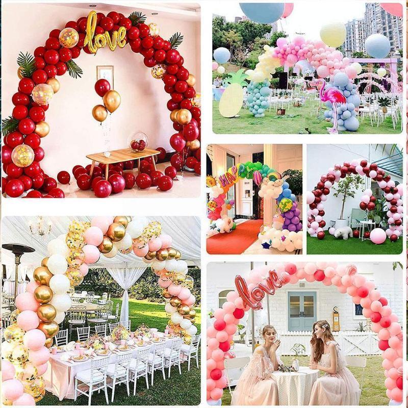 Party Decoration Balloon Arch Kit 9FT Tall & 10Ft Wide Adjustable Base With Set Clips Fillable Water 50Pcs Stand F6P3
Party Decoration Balloon Arch Kit 9FT Tall & 10Ft Wide Adjustable Base With Set Clips Fillable Water 50Pcs Stand F6P3