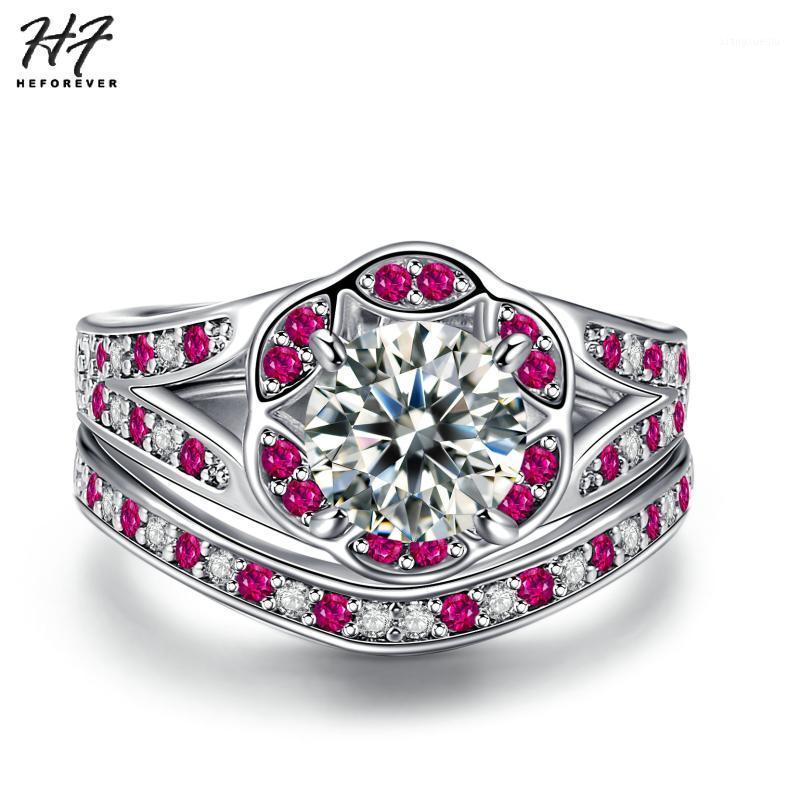 Cute Flower Shaped Rings Set For Women Pink +CZ 2 Ways Fashion Jewelry Party Daily YG014 Band, Silver
Cute Flower Shaped Rings Set For Women Pink +CZ 2 Ways Fashion Jewelry Party Daily YG014 Band, Silver