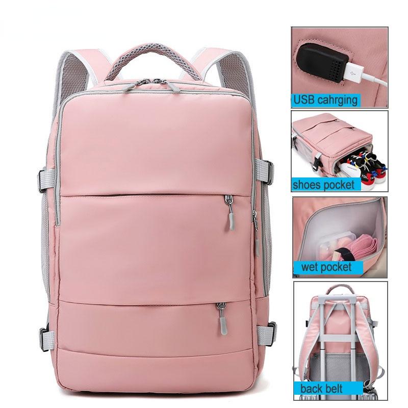 Outdoor Bags 15.6inch Laptop Backpack USB Student Gym Bag Girl Backpacks Women Dry Wet Female Nylon Shoulder School Mummy, Grey
Outdoor Bags 15.6inch Laptop Backpack USB Student Gym Bag Girl Backpacks Women Dry Wet Female Nylon Shoulder School Mummy, Grey