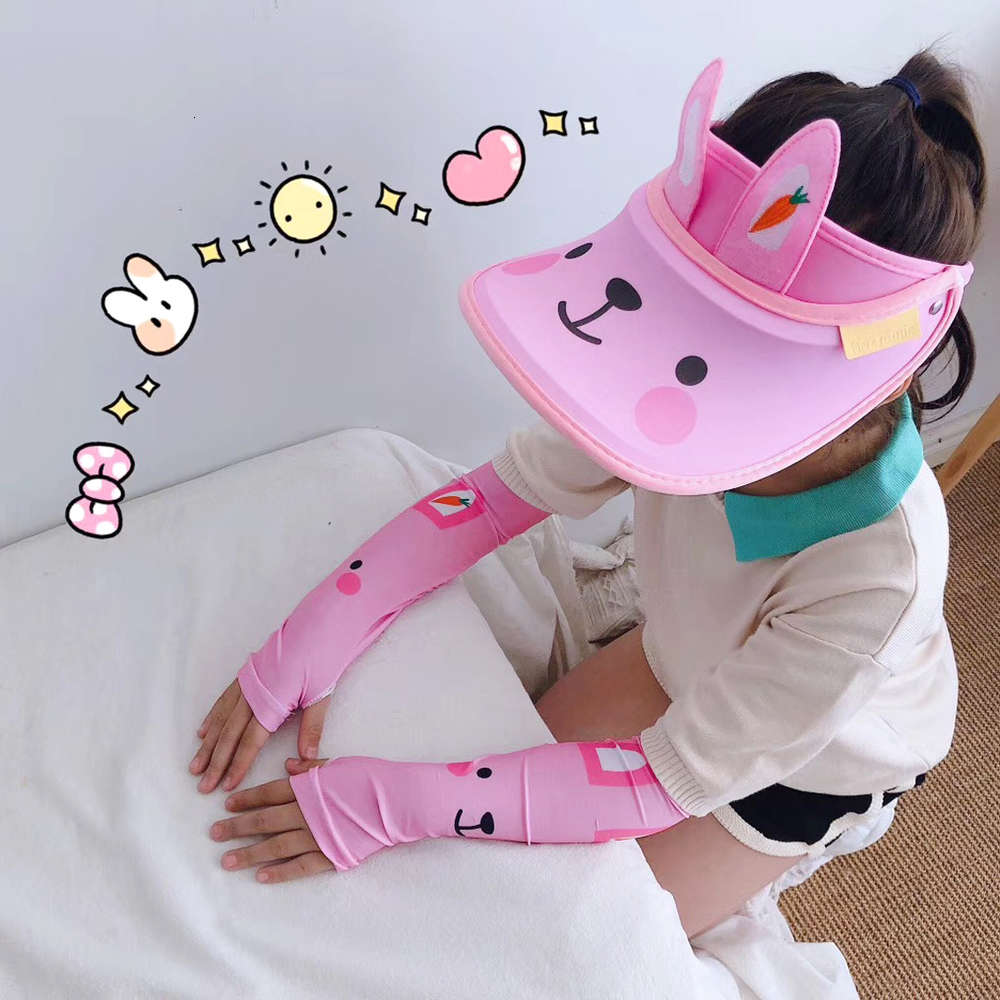 Summer girls sunscreen open hat rabbit children's ice sleeve set baby cool summer, Yellow
Summer girls sunscreen open hat rabbit children's ice sleeve set baby cool summer, Yellow