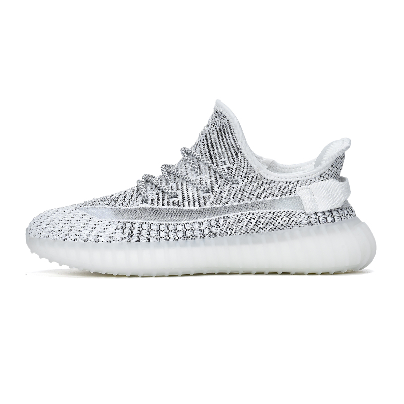 Sneakers Trainers Men Women Running Shoes Black White Static Reflective Mens Ou…