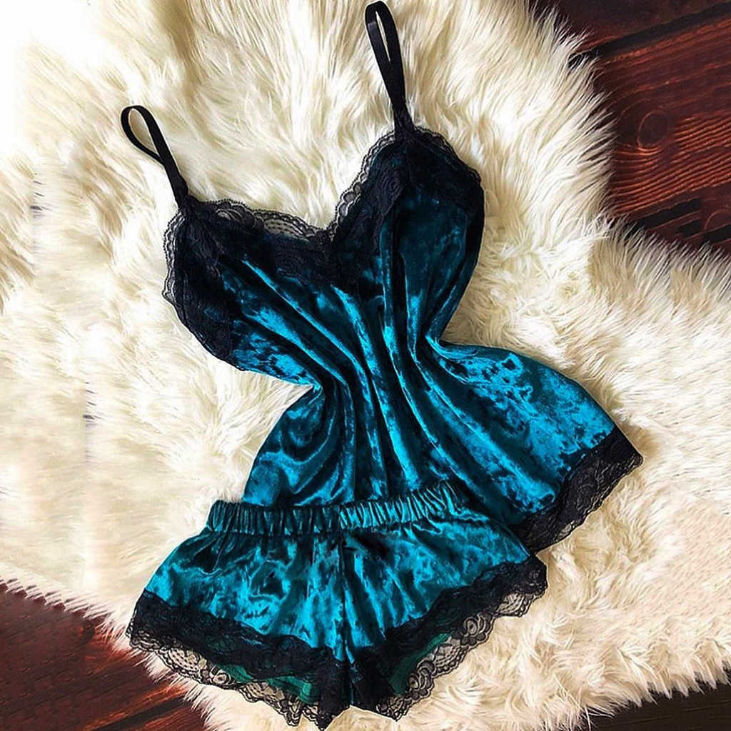 Lace Babydoll Lingerie: Sexy Satin Sleepwear Nightclub Outfit