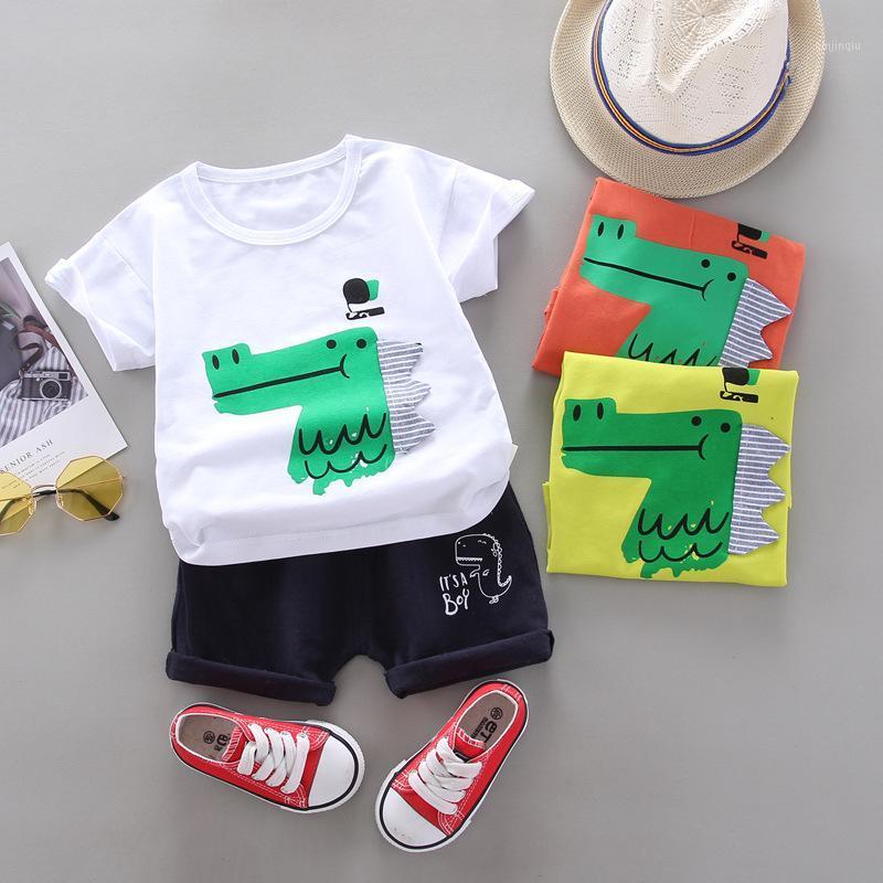 Summer 0-4 Years Old Baby Boy Girl Children's Suit Crocodile Print Short Sleeve + Shorts Two-pieces Sets Clothing, White
Summer 0-4 Years Old Baby Boy Girl Children's Suit Crocodile Print Short Sleeve + Shorts Two-pieces Sets Clothing, White