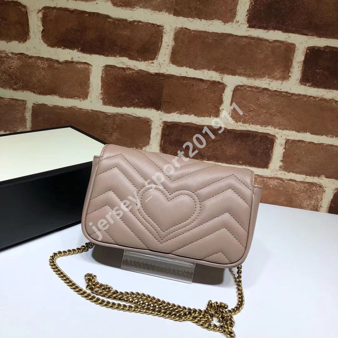 2021 TOP quality women chain bags 476433 single shoulder messenger real leather crossbody fashion brand ladies hand female evening bag 9 colours mini size 16.5cm, Brown
2021 TOP quality women chain bags 476433 single shoulder messenger real leather crossbody fashion brand ladies hand female evening bag 9 colours mini size 16.5cm, Brown