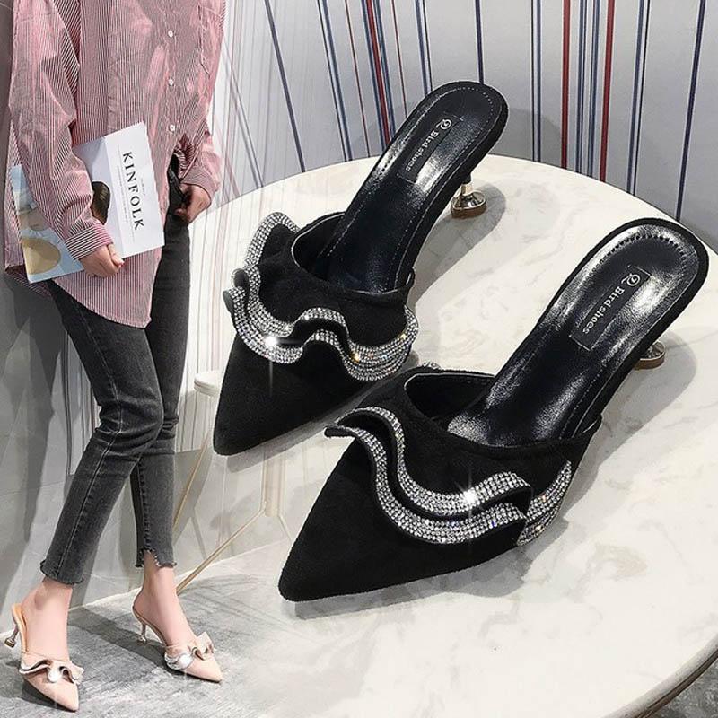 Comfortable Sequins Summer Outdoor Slides Women's Fashion Casual Rhinestone Slippers Ladies Low Heel Sandals
Comfortable Sequins Summer Outdoor Slides Women's Fashion Casual Rhinestone Slippers Ladies Low Heel Sandals