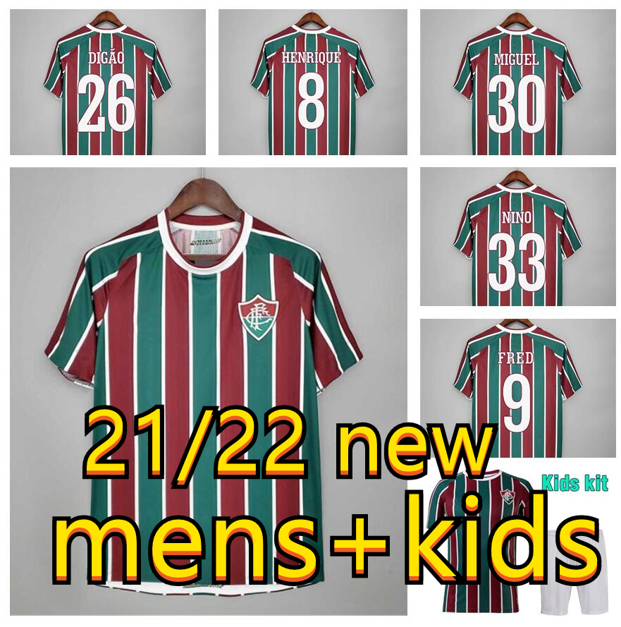 Fluminense 2021 22 Soccer Jerseys Ganso Fluzão FRED PHGANSO HUDSON NENE NINO HENRIQUE Futbol Camisas Football Camisetas Shirts
Fluminense 2021 22 Soccer Jerseys Ganso Fluzão FRED PHGANSO HUDSON NENE NINO HENRIQUE Futbol Camisas Football Camisetas Shirts