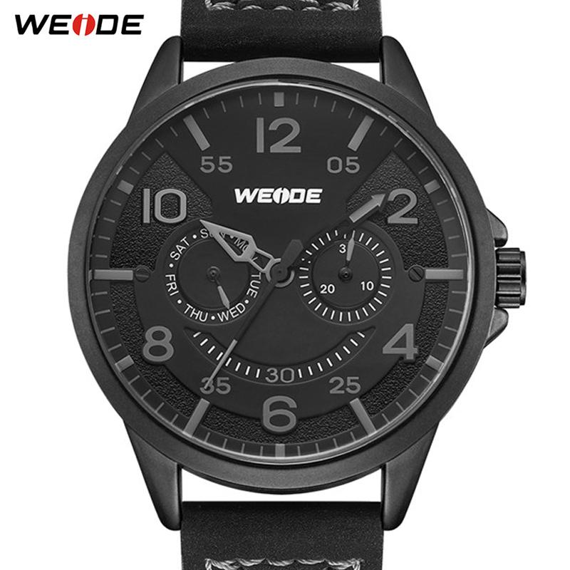 Wristwatches Relogio Masculino WEIDE Men Watch Analogue Movement Dial Wristwatch Genuine Leather Strap Male Clock Military Quartz, Brown
Wristwatches Relogio Masculino WEIDE Men Watch Analogue Movement Dial Wristwatch Genuine Leather Strap Male Clock Military Quartz, Brown