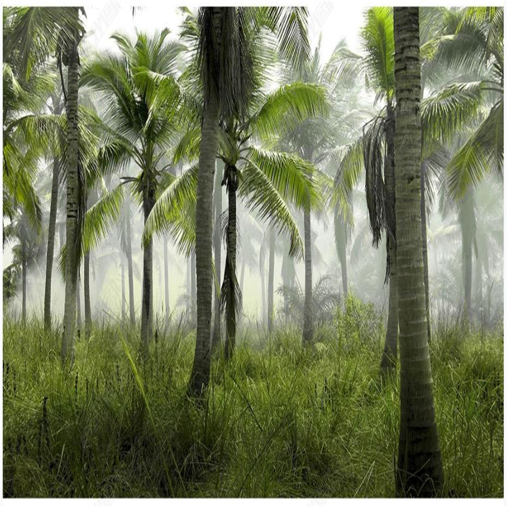 beautiful scenery green tree wallpapers 3d murals wallpaper for living room