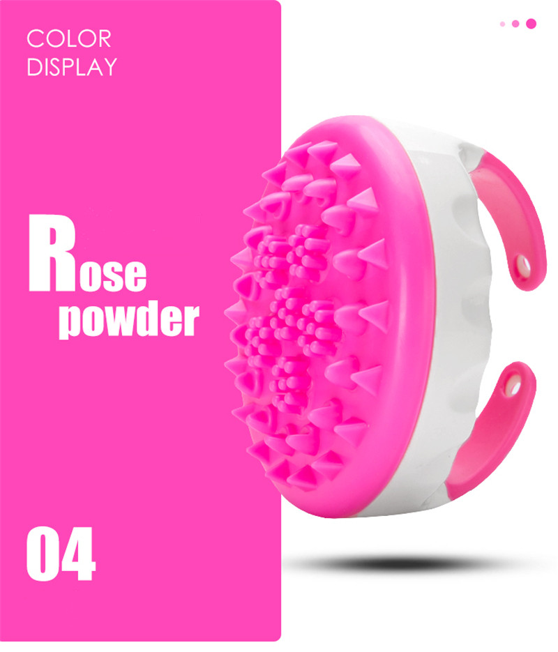 Body Massager Silicone Massage Beauty Brush Gua Sha Tool Health Care Handle Meridan Brushes Men Women Cellulite Slimming Pain Relief Cepillo De Bellez