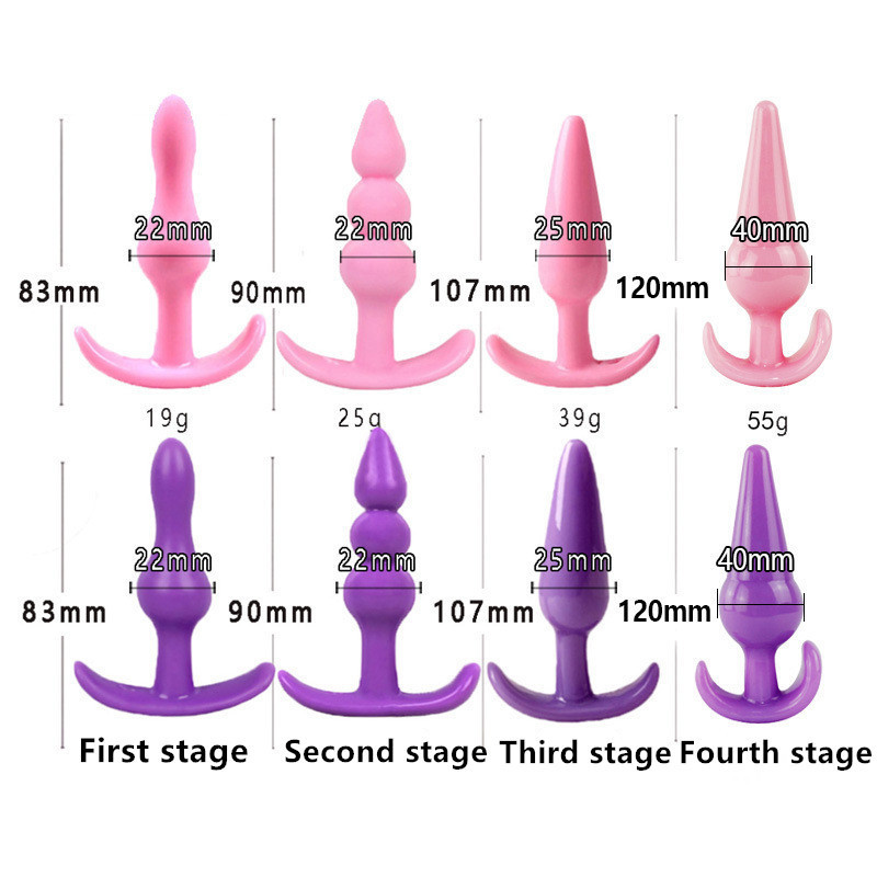 Massage Silicone Butt Plug Anal Plug Soft Erotic Anal Dildo Sexy Toys for Woman Men Gay Buttplug dildo for analAdult Sexy Products96050219u