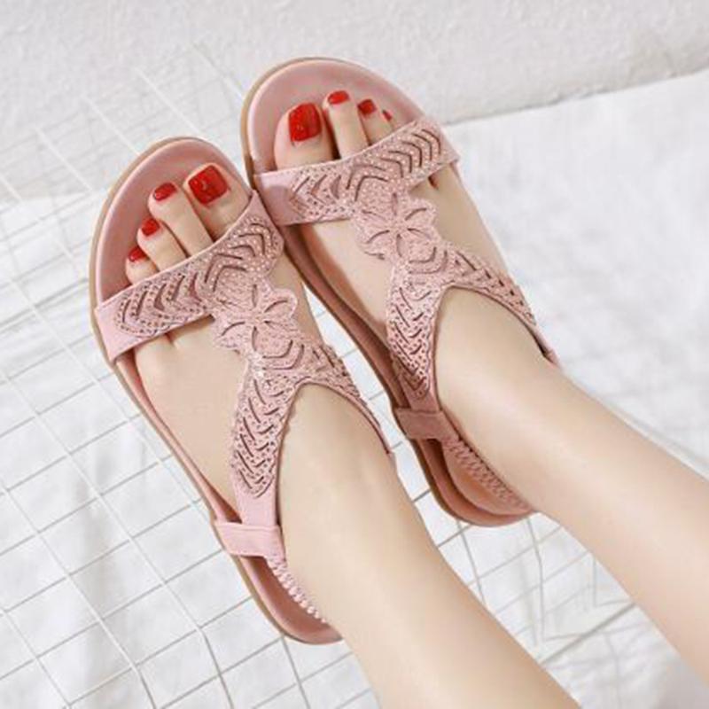 Summer Fashion Women Beach Shoes Bohemian Diamond Flats Open Toe Sandals Women's Ladies Sandalia Feminina, Brown
Summer Fashion Women Beach Shoes Bohemian Diamond Flats Open Toe Sandals Women's Ladies Sandalia Feminina, Brown