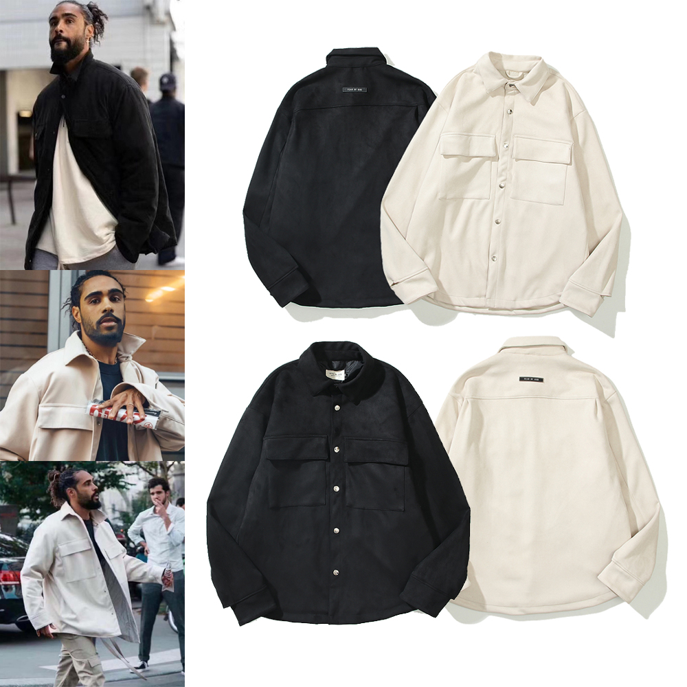 Designer fear of god jackets hooded jacket women men essentials long sleeve coats essential pockets coat womens mens thin solid, Black;brown
Designer fear of god jackets hooded jacket women men essentials long sleeve coats essential pockets coat womens mens thin solid, Black;brown