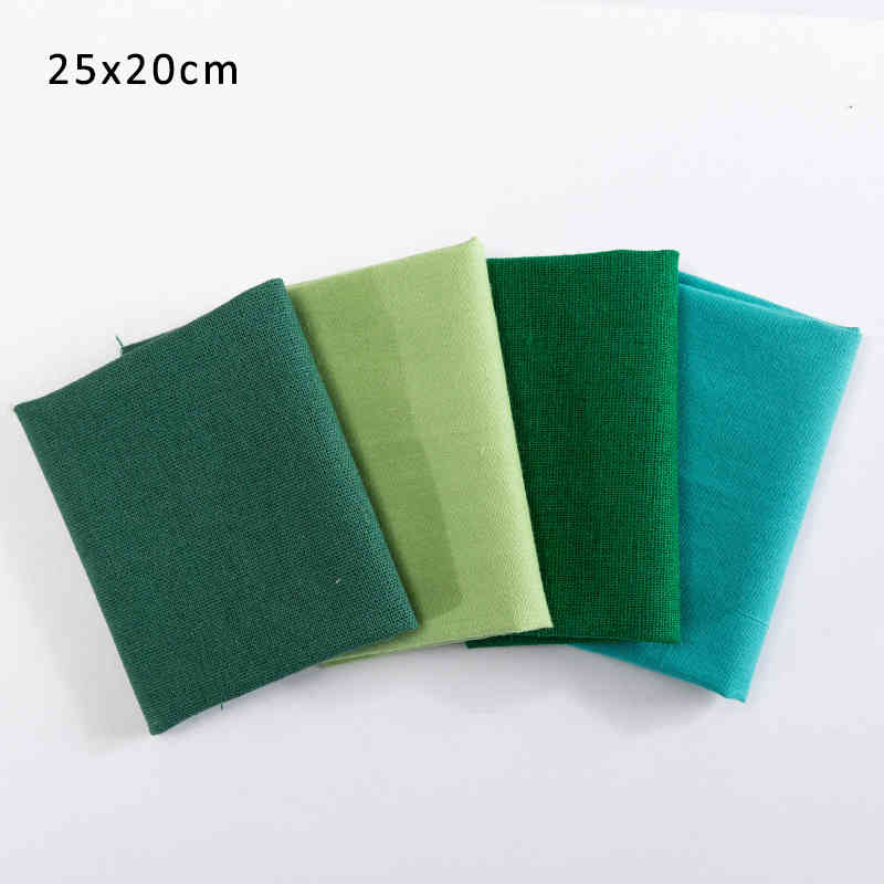 4Pieces/Set Cartoon Pattern 25*20CM Cotton Nice Gift for Household Multicolor Multi Purpose DIY Sewing Craft Patchwork Cloth