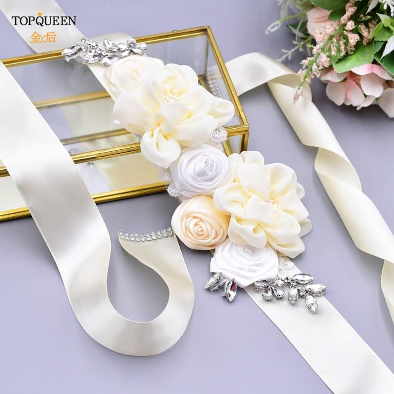Wedding Sashes TOPQUEEN S320 Floral Bridal Belts Rhinestone Bead Belt Flowers For Dresses Maternity Sash Baby Shower Wide
Wedding Sashes TOPQUEEN S320 Floral Bridal Belts Rhinestone Bead Belt Flowers For Dresses Maternity Sash Baby Shower Wide