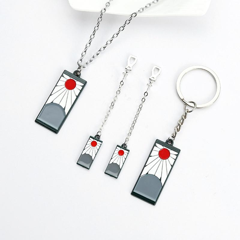 Keychains Anime Demon Slayer Cosplay Props Earring Kimetsu No Yaiba Kamado Tanjirou Pendant Adult Jewelry Gift, Silver
Keychains Anime Demon Slayer Cosplay Props Earring Kimetsu No Yaiba Kamado Tanjirou Pendant Adult Jewelry Gift, Silver