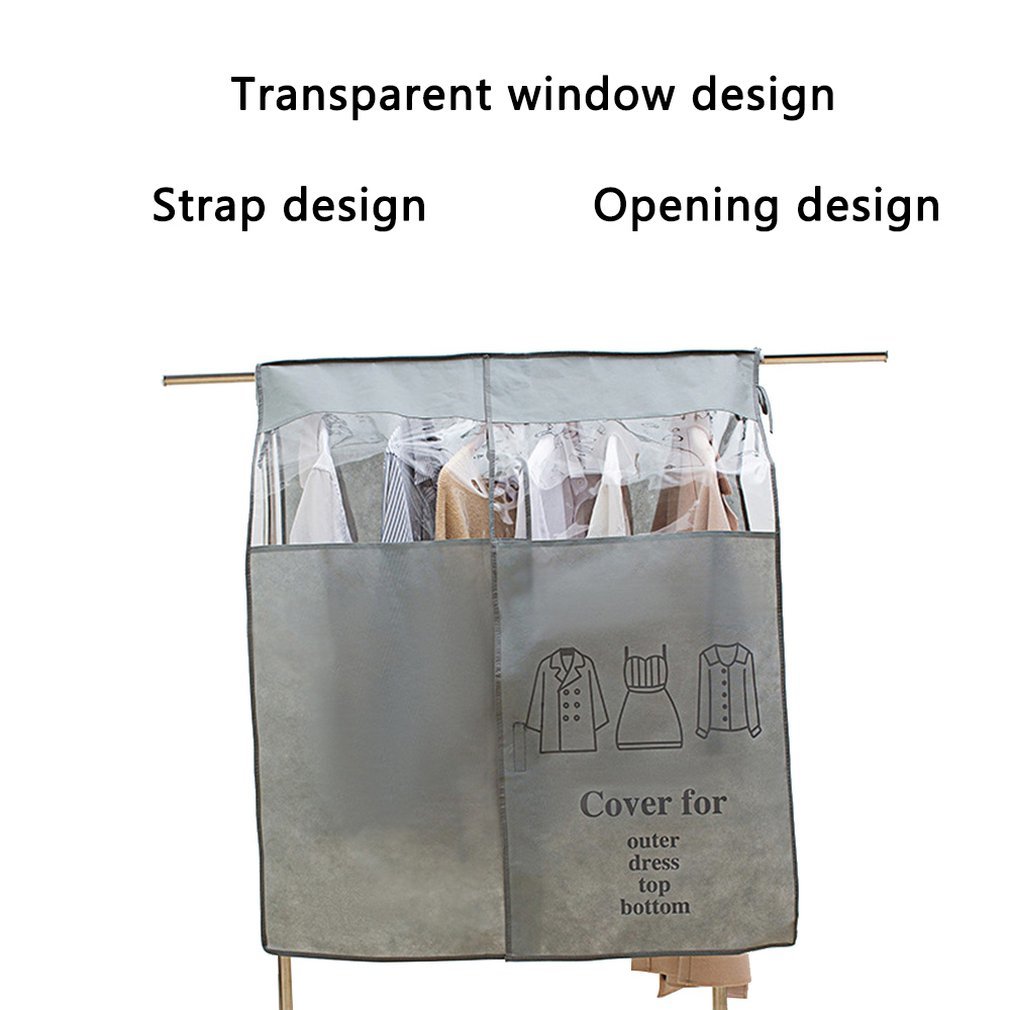 Home Clothing Dust cap Jas Cover Bedroom Hanger Button Humectant Finishing Dust cap Portable