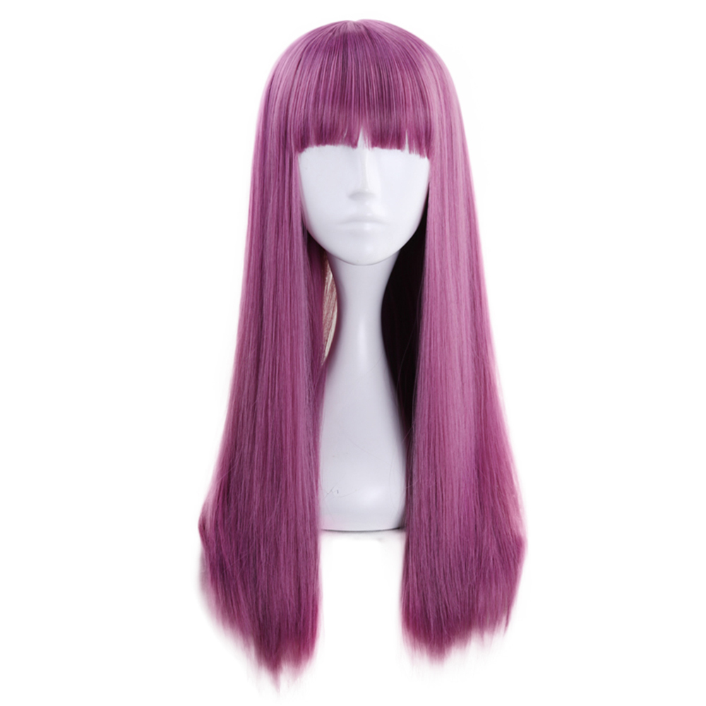 Descendants 2 Mal Bertha Maleficent Long Live Evil Straight Purple Heat-resistant Fiber Hair Pelucas Cosplay Wig + Free Wig Cap, 1248
Descendants 2 Mal Bertha Maleficent Long Live Evil Straight Purple Heat-resistant Fiber Hair Pelucas Cosplay Wig + Free Wig Cap, 1248