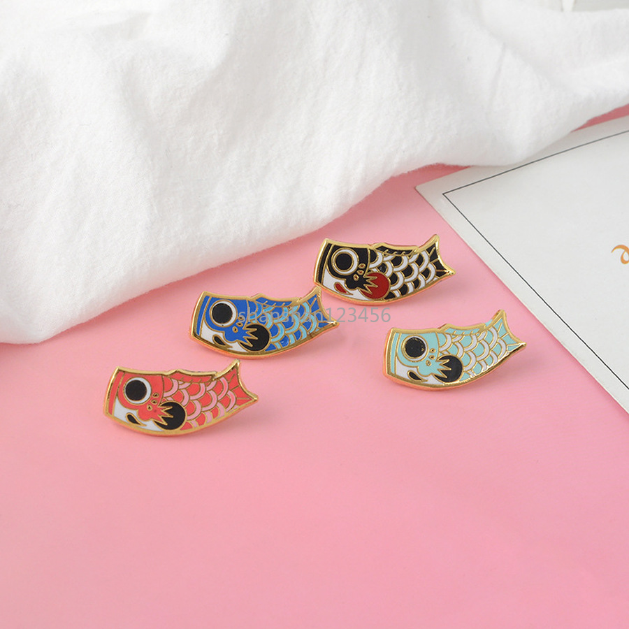 Little Fish Brooch Pins Cute Enamel Animal Lapel Pin for Women Men Top Dress Cosage Fashion Jewelry Will and Sandy
Little Fish Brooch Pins Cute Enamel Animal Lapel Pin for Women Men Top Dress Cosage Fashion Jewelry Will and Sandy
