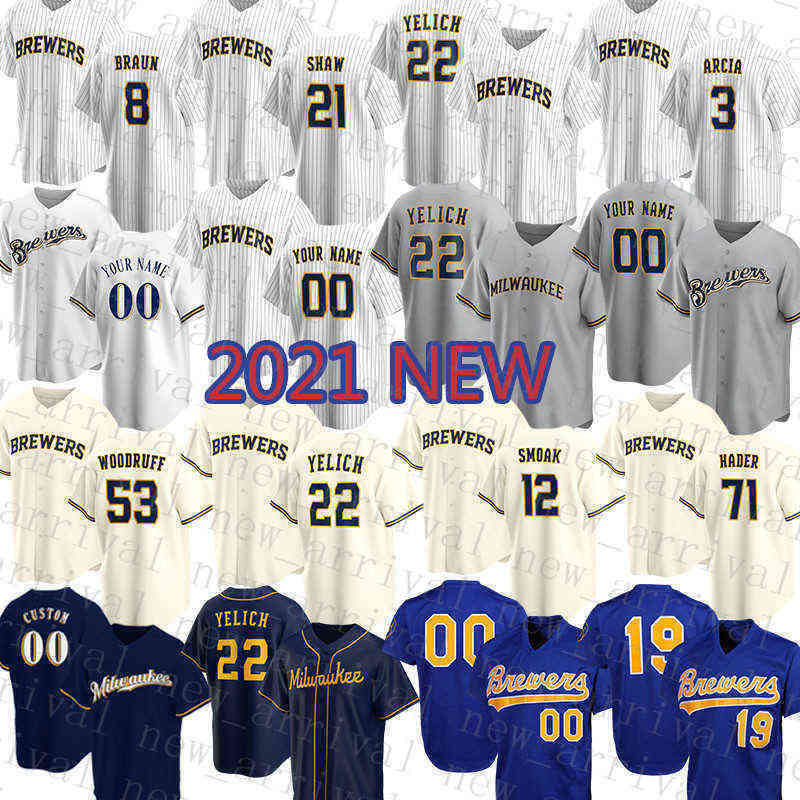 Milwaukee Mens Brewers Women 22 Christian Yelich Custom 19 Robin Yount Baseball Jersey 6 Lorenzo Cain 18 Keston Hiura 71 Josh Hader Molitor, Women(size:s-xxl)niangjiuren
Milwaukee Mens Brewers Women 22 Christian Yelich Custom 19 Robin Yount Baseball Jersey 6 Lorenzo Cain 18 Keston Hiura 71 Josh Hader Molitor, Women(size:s-xxl)niangjiuren