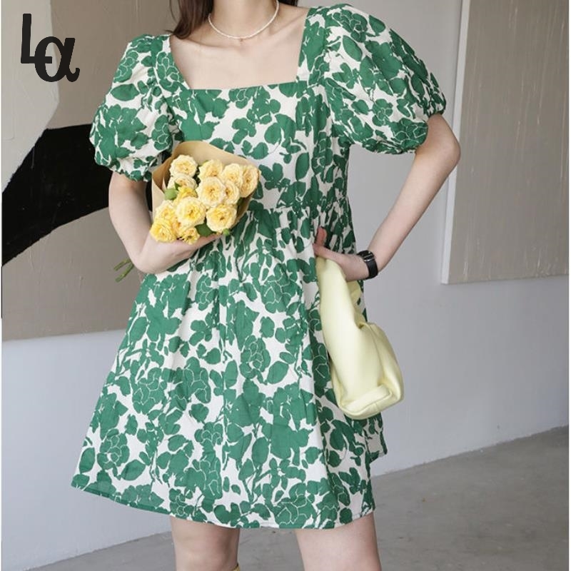 Green Vintage Boho Dresses Women Elegant Kawaii Short Sleeve Sweet Floral Casual Loose Party Dress Summer 210519, Yellow dress
Green Vintage Boho Dresses Women Elegant Kawaii Short Sleeve Sweet Floral Casual Loose Party Dress Summer 210519, Yellow dress