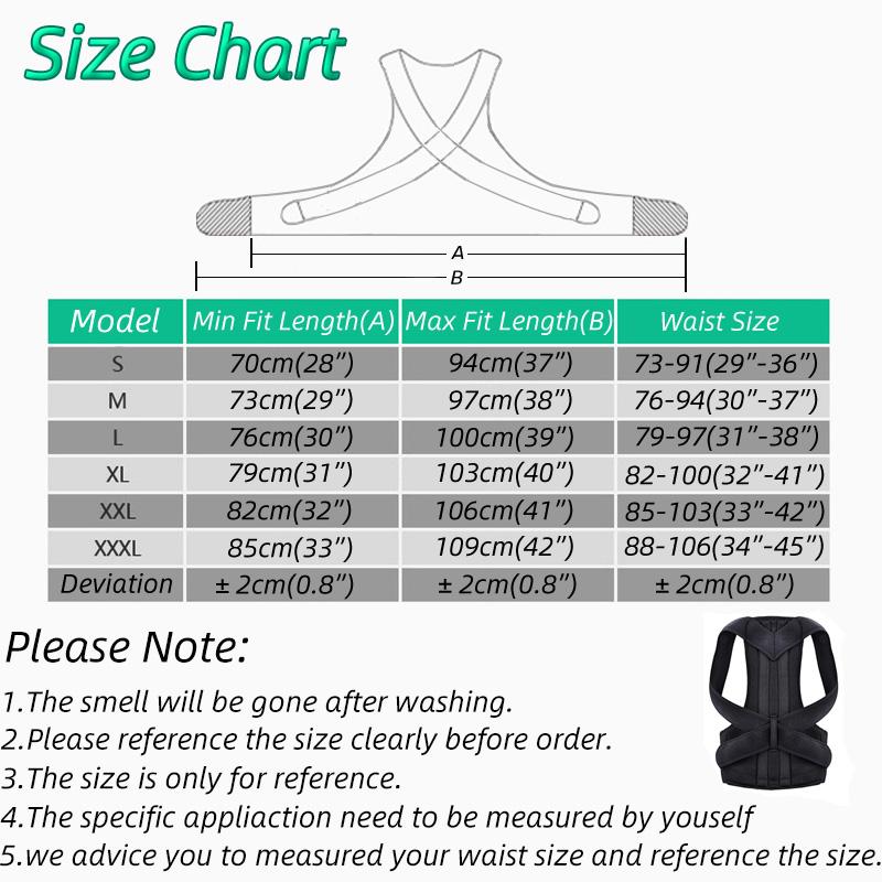 Adjustable Posture Corrector Back Support Shoulder Brace Postures Correctors Spine Corrector Health Postural Fixer Tape Corrector De Postura Espalda
