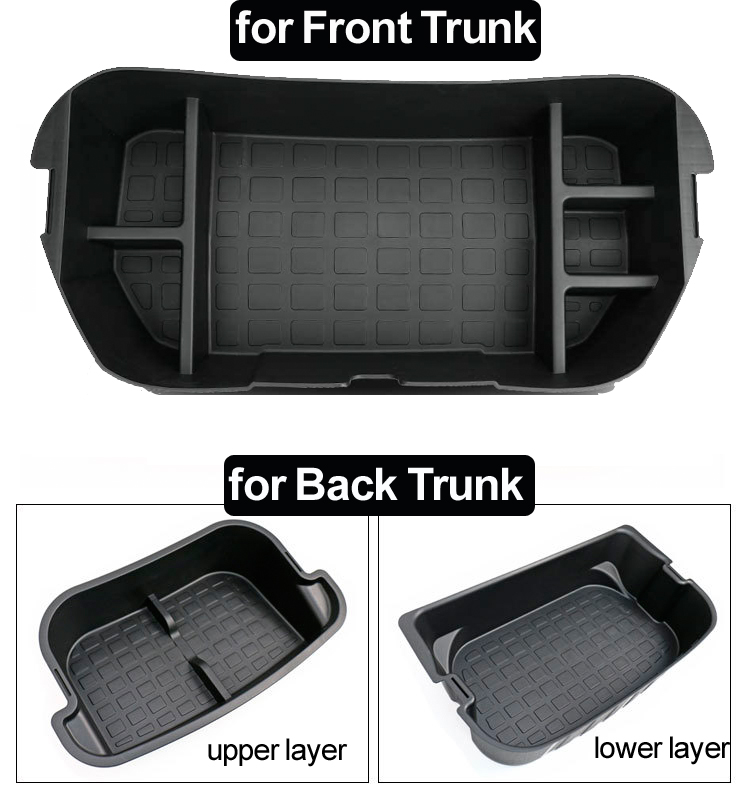 Tesla Model Y 2021 Front & Rear Trunk Organizer Trunk Storage Space Organizer ABS ModelY Trunks Storage Box Car Accessories
Tesla Model Y 2021 Front & Rear Trunk Organizer Trunk Storage Space Organizer ABS ModelY Trunks Storage Box Car Accessories