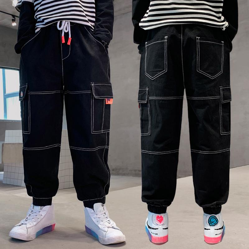 Jeans Boys Autumn Baggy Patchwork Pants For 2021 Fashion Black Cargo Trousers Wide Leg Denim Pant Teen Children Streetwears
Jeans Boys Autumn Baggy Patchwork Pants For 2021 Fashion Black Cargo Trousers Wide Leg Denim Pant Teen Children Streetwears